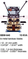 Electroweld Bi-Metal BandSaw Blade Butt Welder 15KVA (Model: BBW-640)