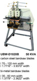 Electroweld Bandsaw Blade Heavy Duty Upset Butt Welder 50KVA (UBW-D1020B)