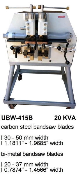 Electroweld Bandsaw Blade Upset Butt Welder 20KVA (UBW-415B)