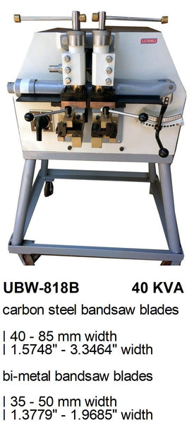 Electroweld Bandsaw Blade Upset Butt Welder 40KVA (UBW-818B)