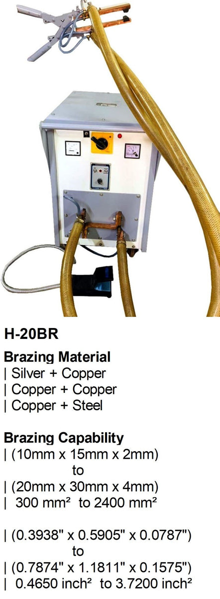 Electroweld Hand Operated Brazing Machine 20KVA (H-20BR) – Electroweld ...