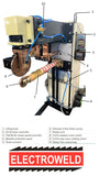 Electroweld Longitudinal Cum Circumferential Seam Welder 50KVA (SMW-50LC)