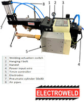 Electroweld Pneumatically Operated Portable Spot Welder IT Gun 15KVA (SP-15ITPG)