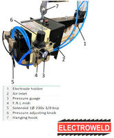 Electroweld Pneumatically Operated Portable Spot Welder IT Gun 40KVA (SP-40ITPG)