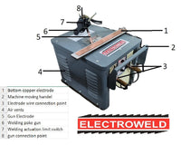 Electroweld Poke Gun Type - Single Sided Portable Spot Welder 5KVA (SP-5SHG)