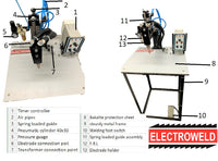 Electroweld Pneumatically Operated Battery Tab Spot Welder 5KVA (BSP-5P)