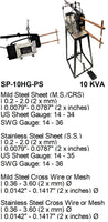 Electroweld Portable Spot Welder Gun with Foot Pedal Operated Stand 10KVA