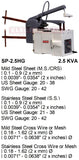 Electroweld Portable Hand Operated Spot Welder Gun with Transformer 2.5KVA