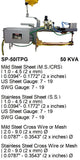 Electroweld Pneumatically Operated Portable Spot Welder IT Gun 50KVA (SP-50ITPG)