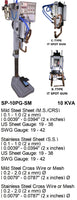 Electroweld Portable and Stationary Spot Welder IT Gun  10KVA (SP-10PG-SM)