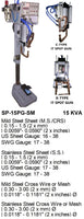 Electroweld Portable and Stationary Spot Welder IT Gun  15KVA (SP-15PG-SM)