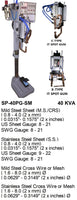 Electroweld Portable and Stationary Spot Welder IT Gun  40KVA (SP-40PG-SM)