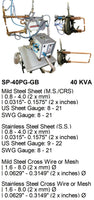 Electroweld Suspension IT Spot Welder Gun with 360° Gyro Bail 40KVA (SP-40PG-GB)