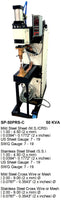 Electroweld Press Type Spot Welder 50KVA Constant Current Control (SP-50PRS-C)