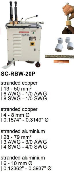 Electroweld Foot Pedal Operated Stranded Conductor Welder 20KVA (SC-RBW-20P)