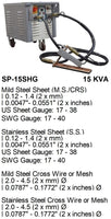 Electroweld Poke Gun Type - Single Sided Portable Spot Welder 15KVA (SP-15SHG)