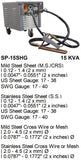 Electroweld Poke Gun Type - Single Sided Portable Spot Welder 15KVA (SP-15SHG)