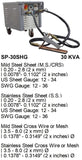 Electroweld Poke Gun Type - Single Sided Portable Spot Welder 30KVA (SP-30SHG)