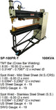 Electroweld Press Type TMT Steel Rebar Projection Welder 100KVA (SP-100PRT)