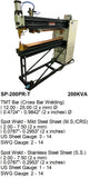 Electroweld Press Type TMT Steel Rebar Projection Welder 200KVA (SP-200PRT)