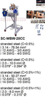 Electroweld Stranded Wire Butt Welder 10KVA (SC-WBW-28CC)