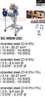 Electroweld Stranded Wire Butt Welder 8KVA (SC-WBW-28C)