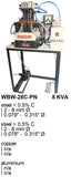 Electroweld Pneumatically Operated Wire Butt Welder 8KVA (WBW-28C-PN)