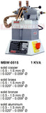 Electroweld Micro Wire Butt Welder 1KVA (MBW-0515: Weldability 0.5mm-1.5mm)