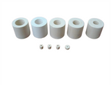 Ceramic Sleeves for Stranded Cable Cross Section : 0.32 mm² - 21 mm²