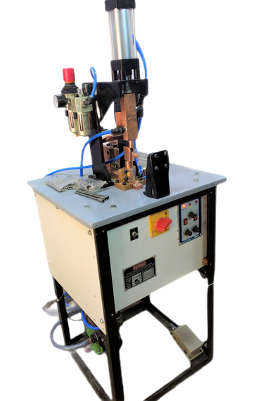 Table top online spot welding machine